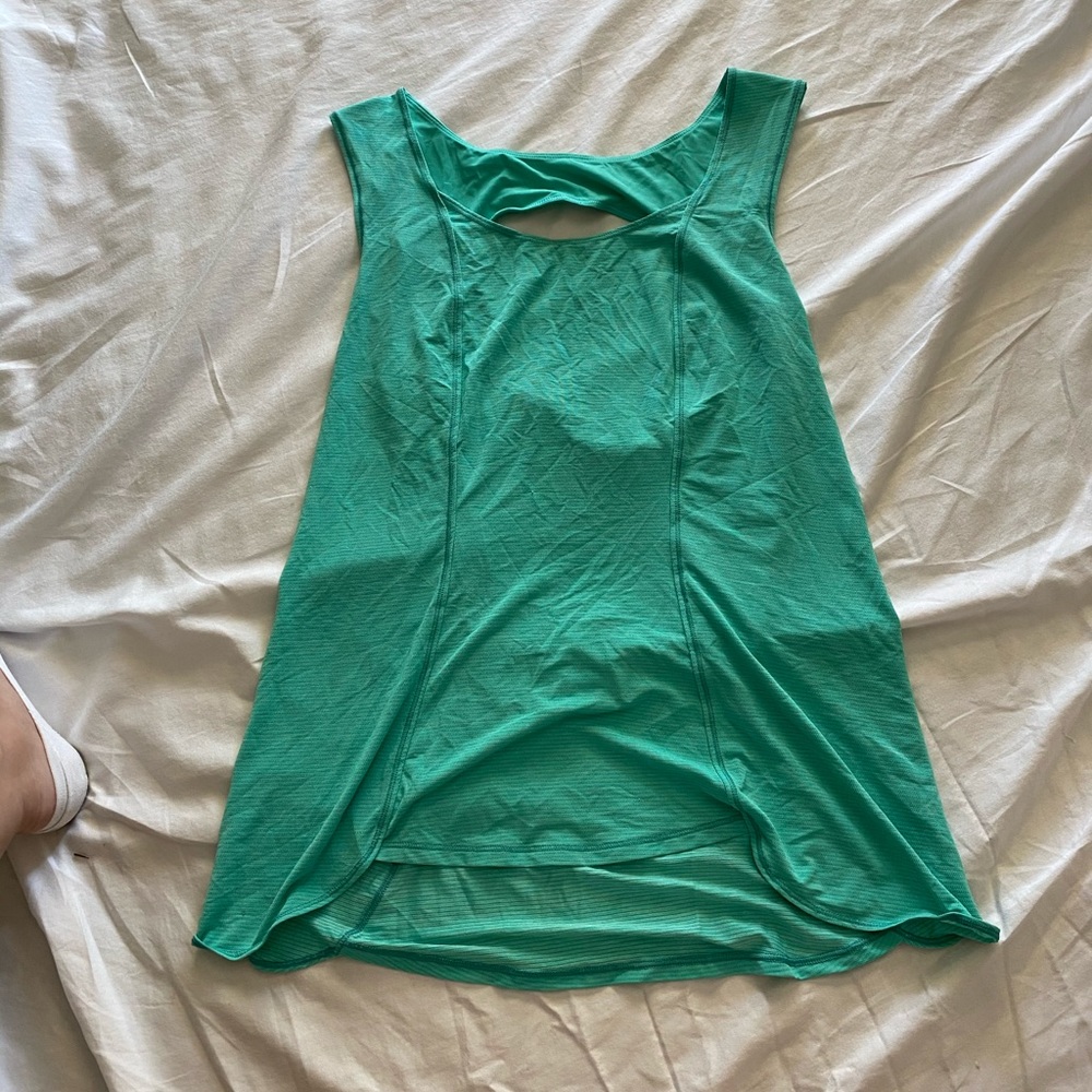 Lululemon blue tank top